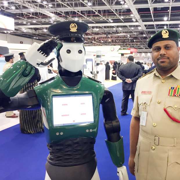 Deze politierobot moet Dubai gaan beveiligen