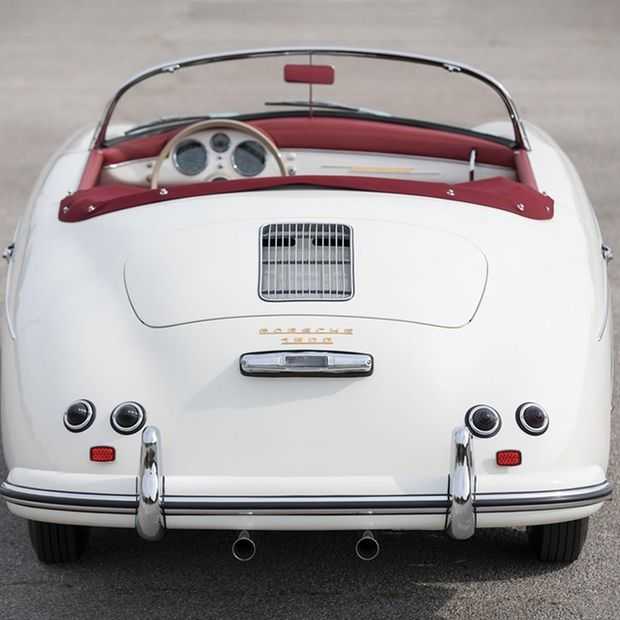 Deze 1955 Porsche 356 Speedster is ouderwets mooi