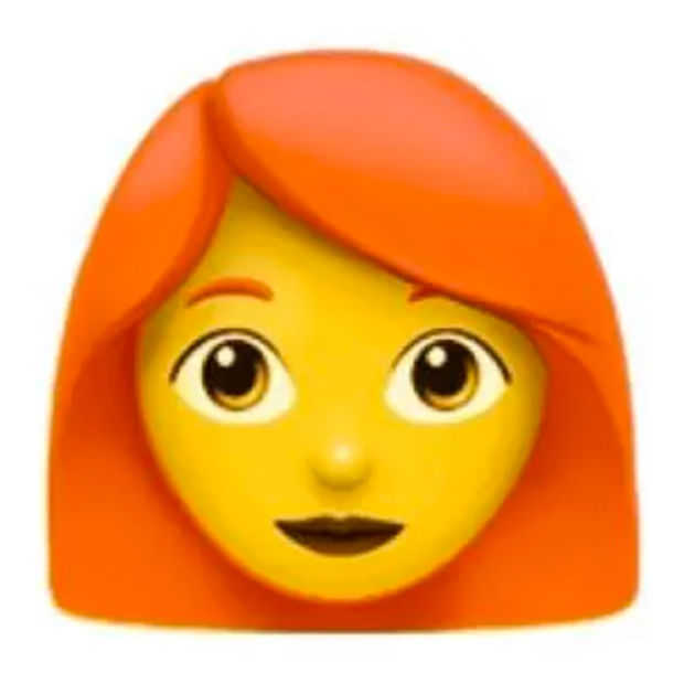 Emoji's met rood haar komen er (misschien) volgend jaar aan