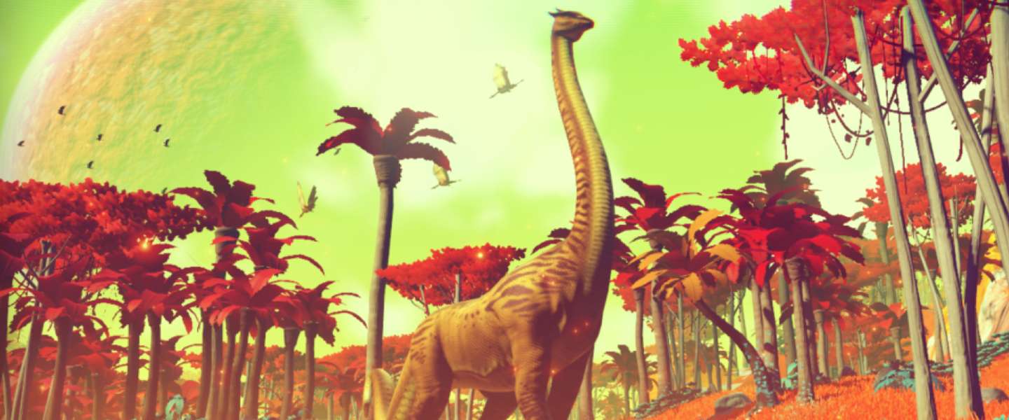 No Man's Sky kan je nooit uitspelen