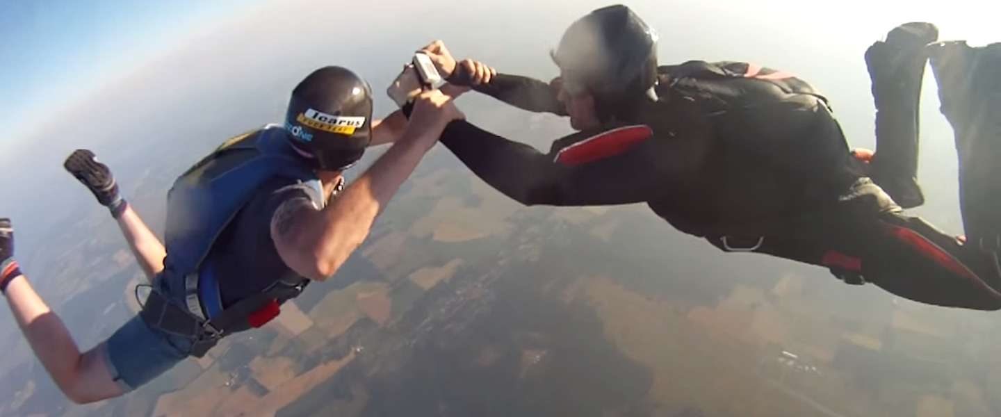 GoPro overleeft val van 3.000 meter