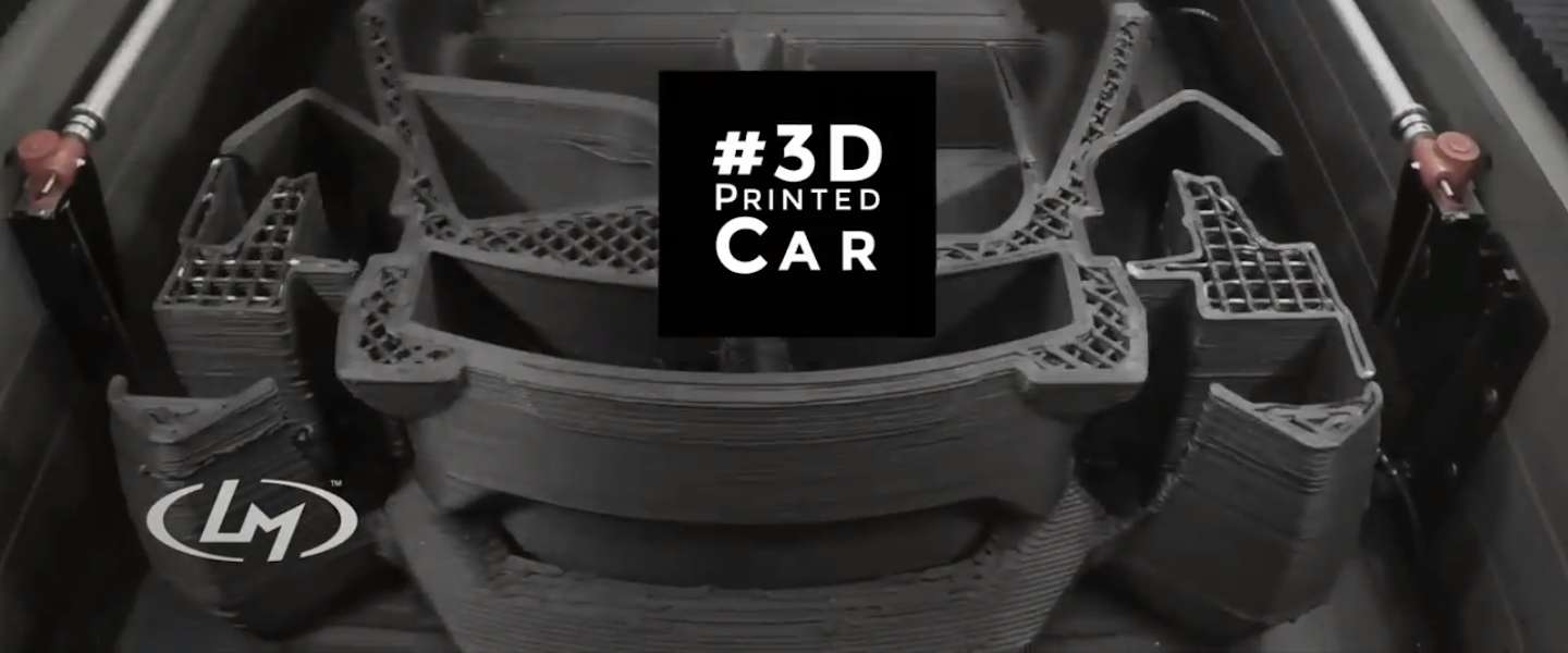 De eerste 3D-geprinte auto is een feit!