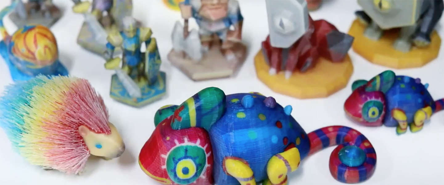 Deze nieuwe 3D-printer laat je vrijwel alle kleurencombinaties printen