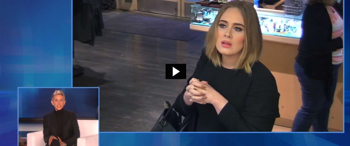 Komisch duo Adele en Ellen DeGeneres halen weer een grap uit