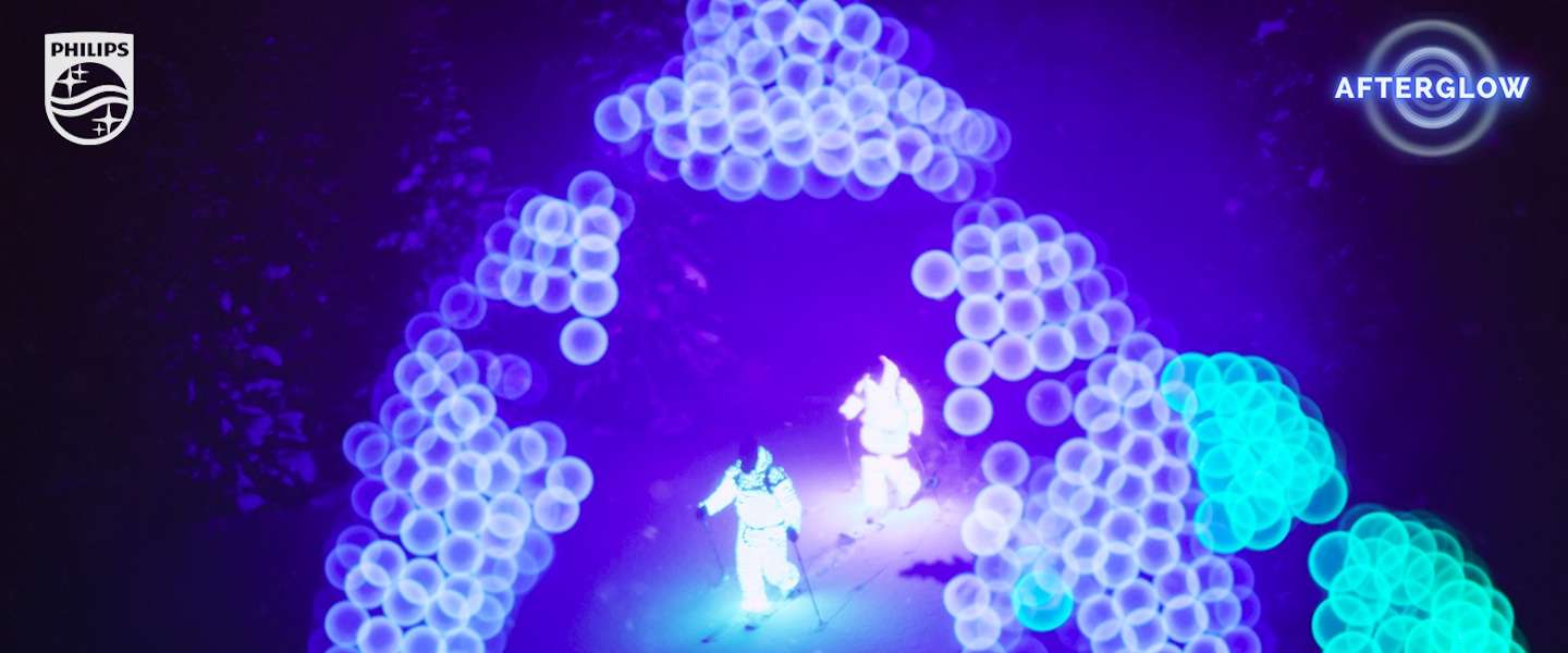 Afterglow: fascinerende skifilm met innovatieve verlichting