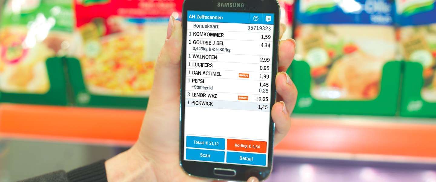 Zelfscannen met je Appie app!