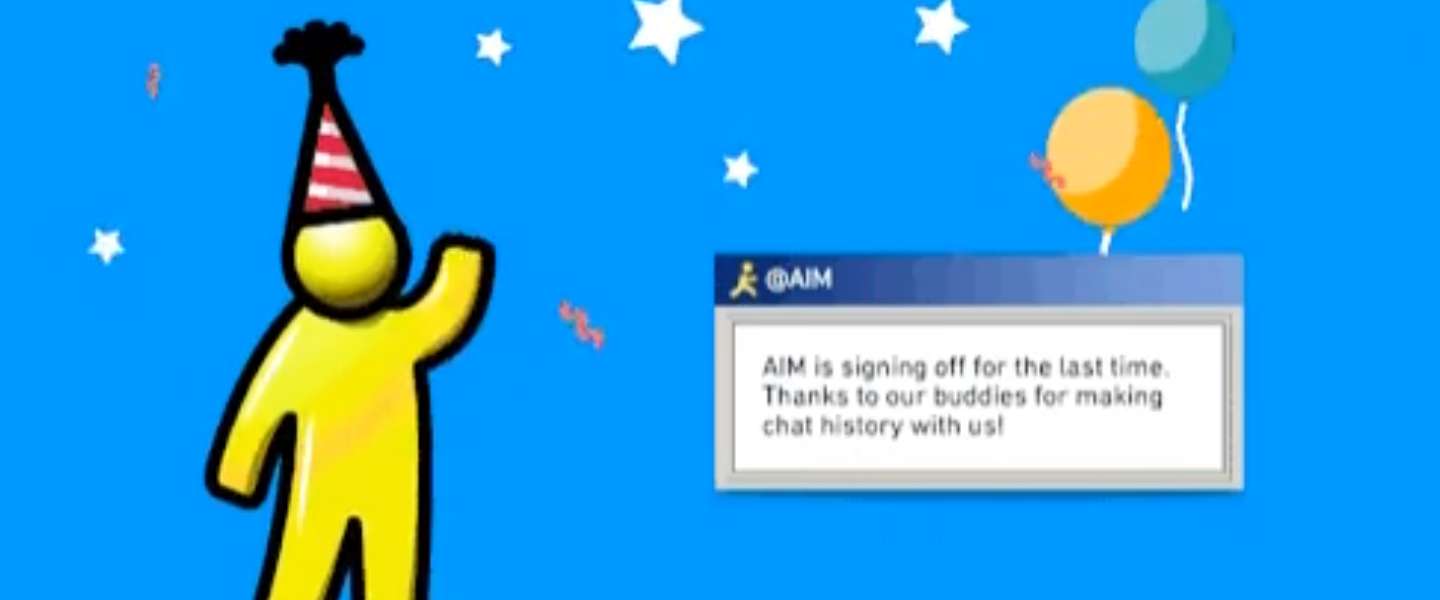 End of an era: AIM stopt er mee in december