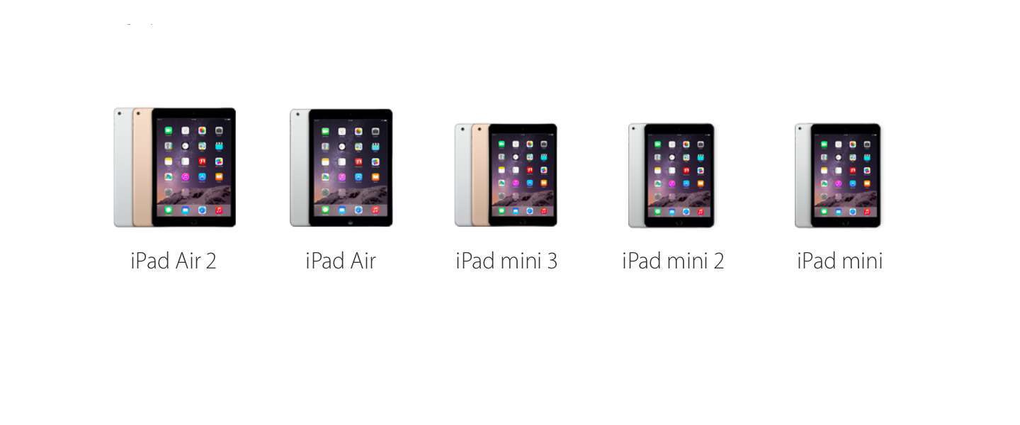"iPad verkoop drastisch naar beneden"