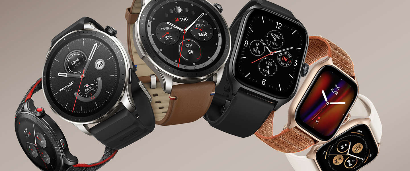 Amazfit gaat strijd aan met Fitbit met GTR 4, GTS 4 en GTS 4 Mini