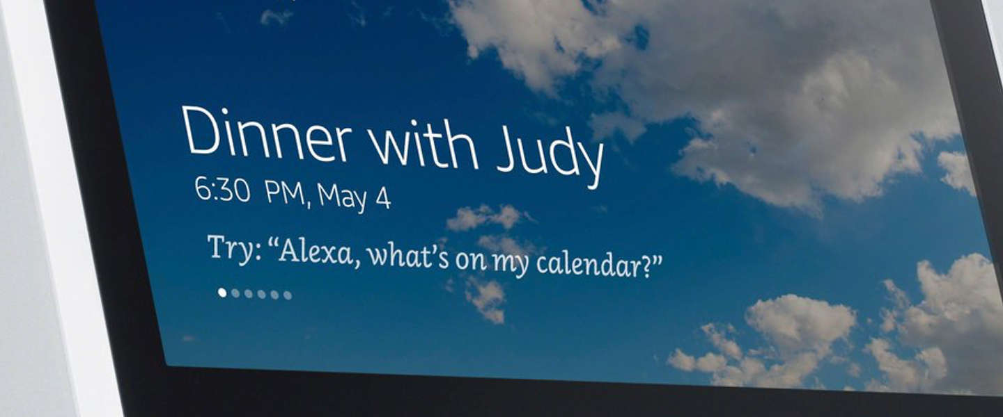 Gerucht: Amazon brengt touchscreen Echo uit in zomer