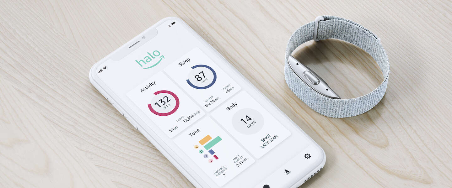 Amazon Halo een AI gedreven gezondheidstracker zonder scherm