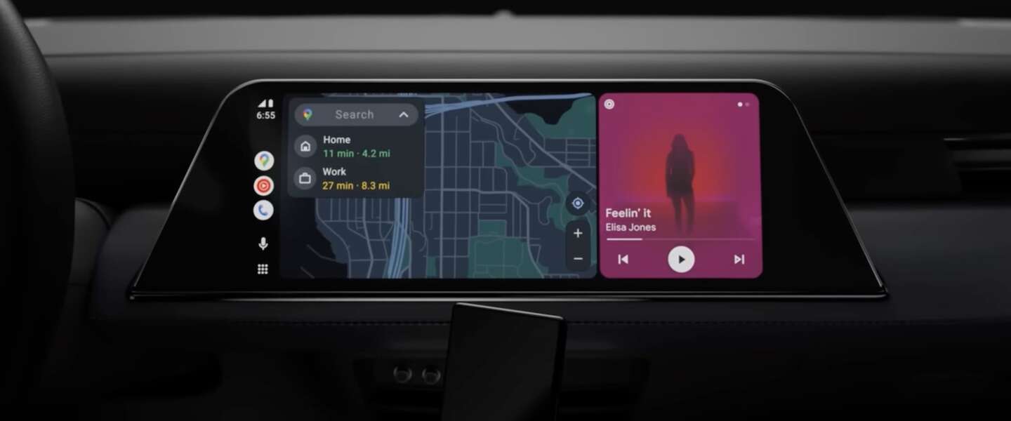 Android Auto heeft nu een split-screen modus