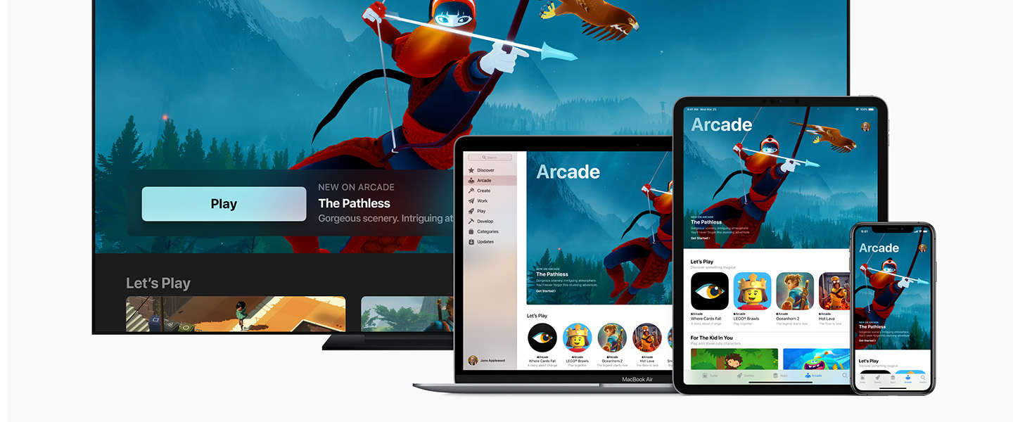Apple Arcade is een gamingservice voor mobiele devices, desktops en tv’s