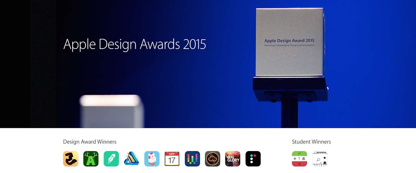 De Apple Design Awards zijn weer uitgereikt