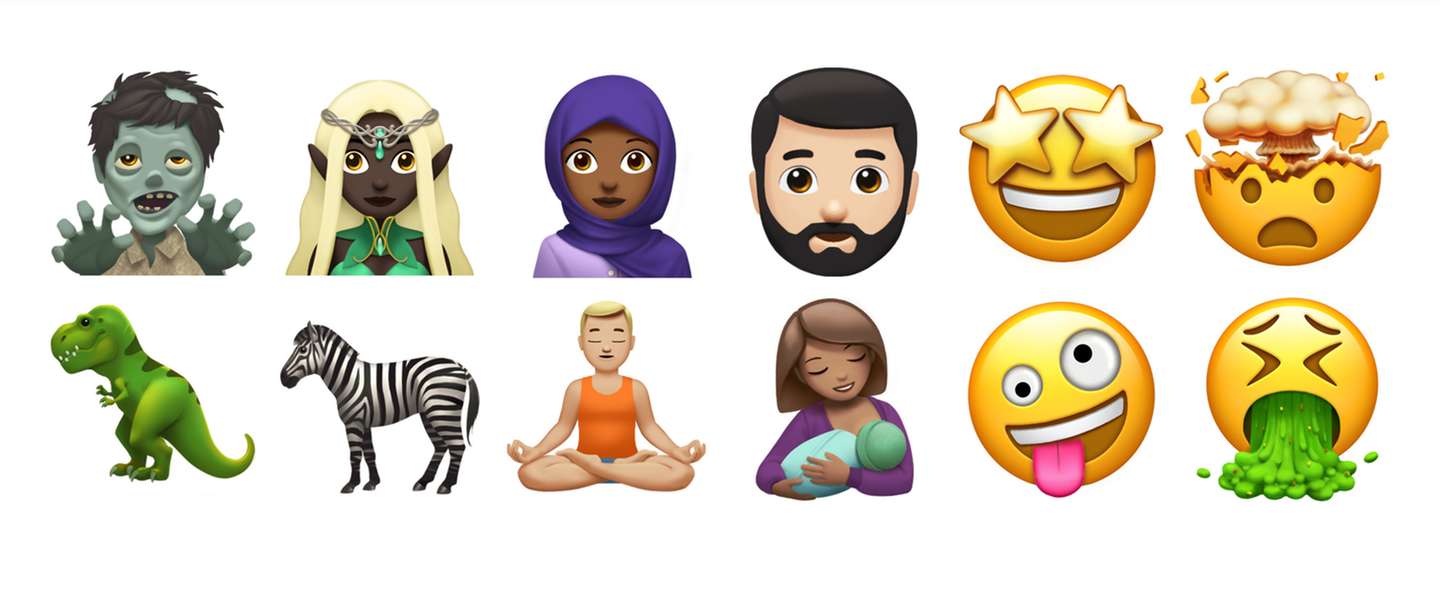Apple geeft kleine preview van de nieuwe emoji van eind dit jaar