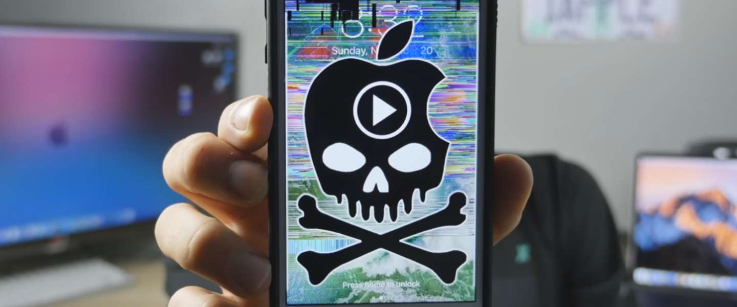 Deze gevaarlijke video crasht je iPhone of iPad