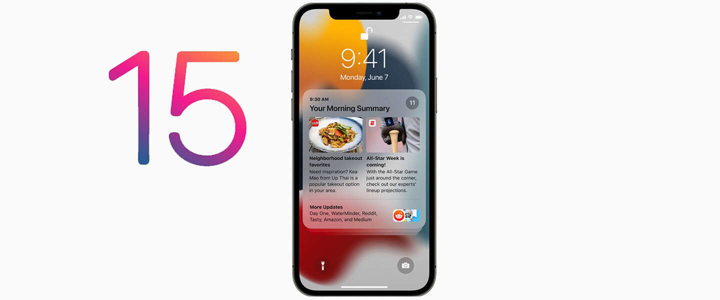 Apple toont iOS 15 en FaceTime komt naar Android en Windows