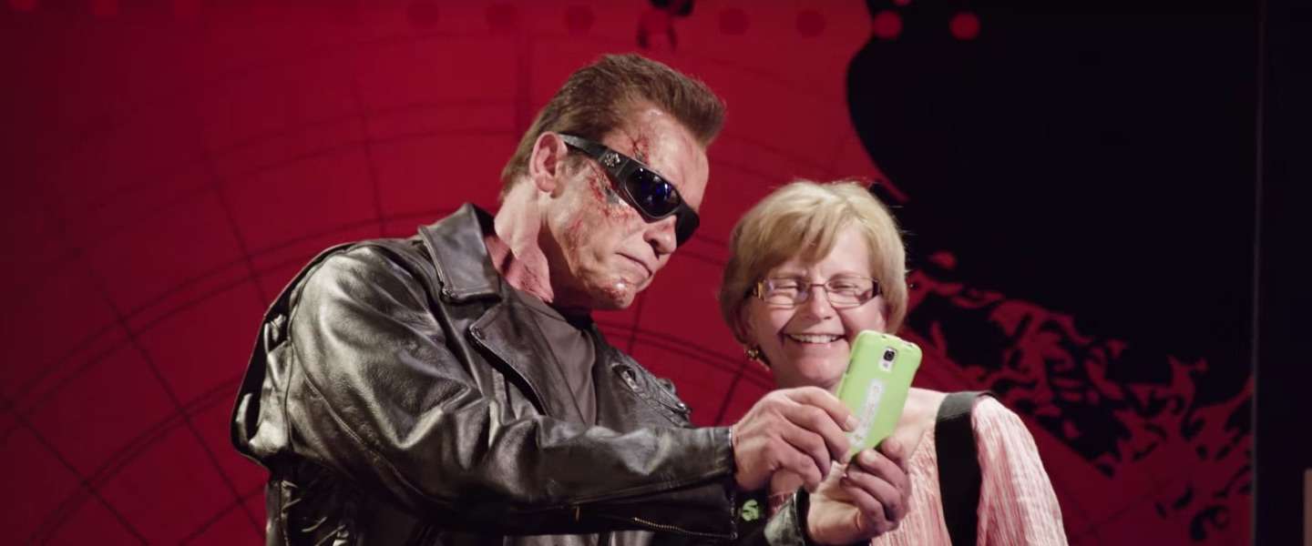 Geslaagde prank van Arnold Schwarzenegger in Madame Tussauds