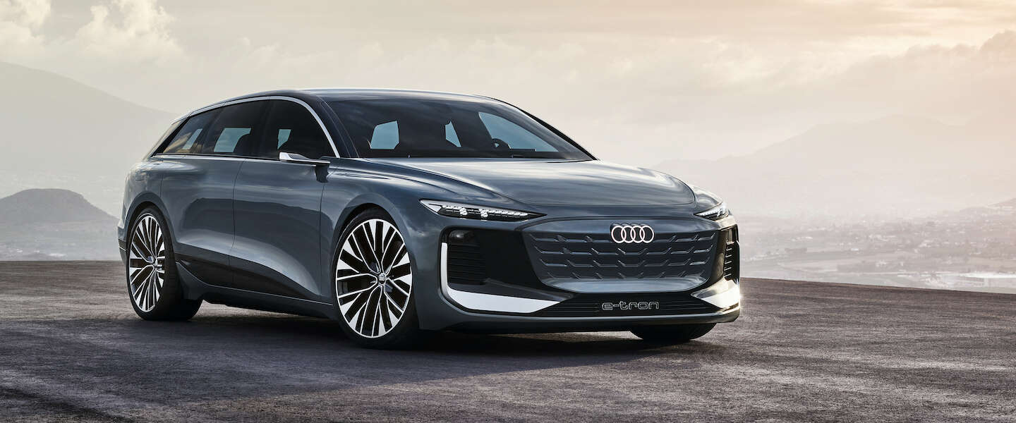 Audi licht een tipje van de A6 Avant e-tron sluier op