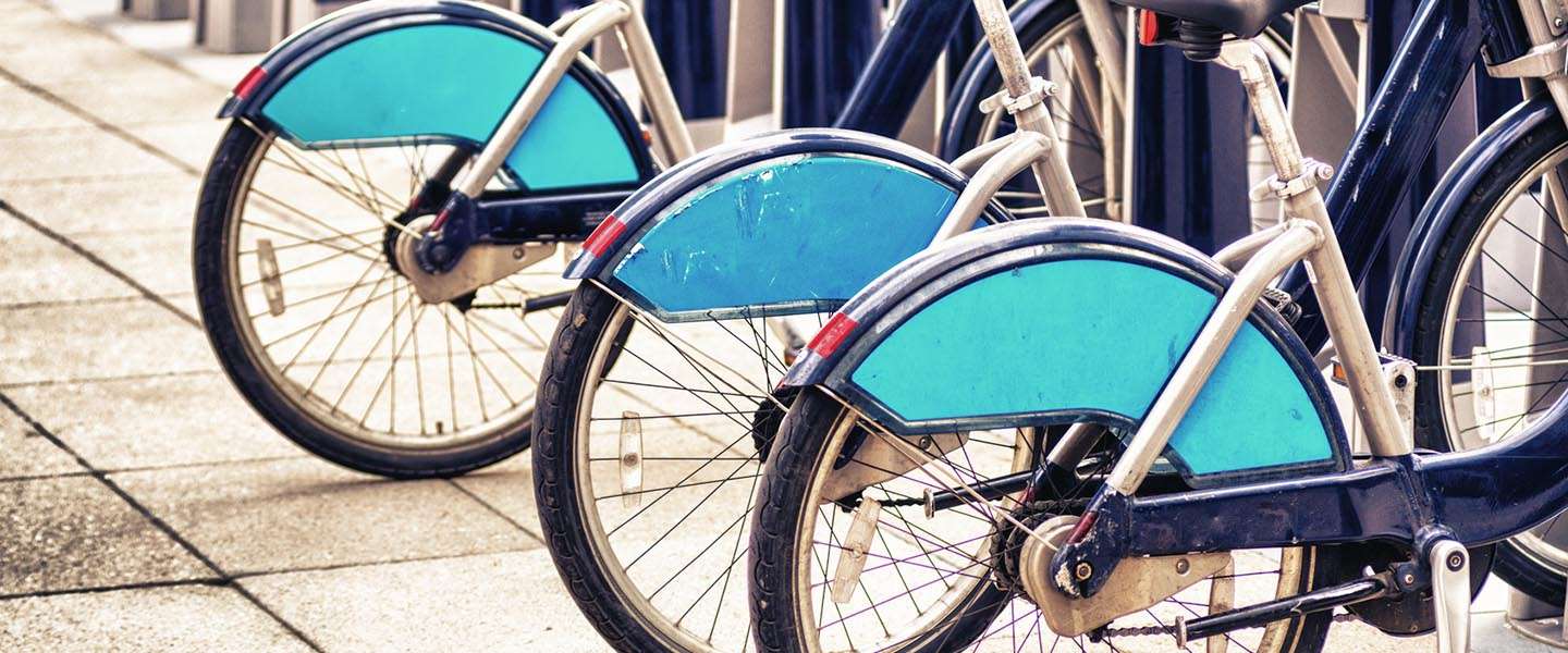 Via wireless technologie overal ter wereld fietsen (ver)huren