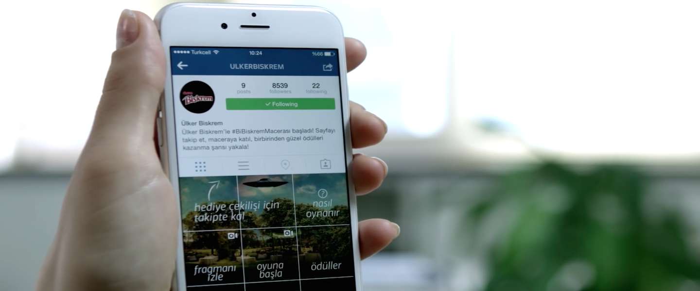 Koekjesfabrikant ontwikkelt interactief Instagram avontuur