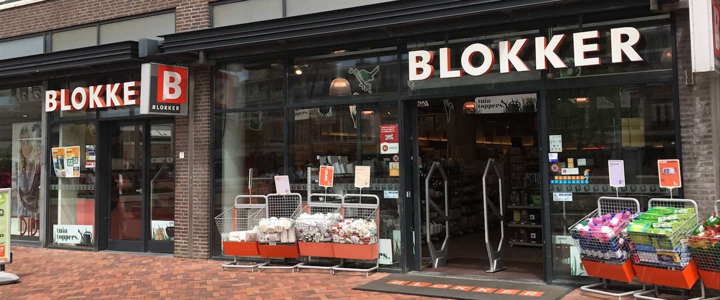 Blokker winkels te koop!