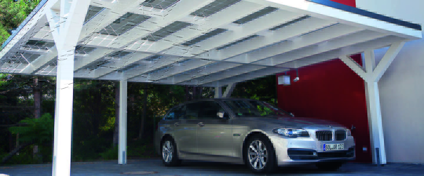 BMW werkt met SolarWatt aan zonne-energiesysteem voor carport