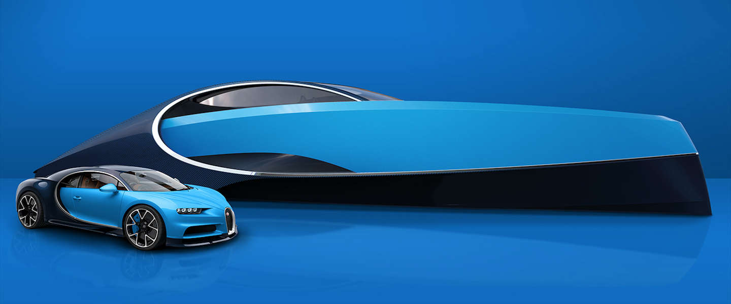 De Chiron van het water: dit Bugatti Niniette 66 luxury yacht kost slechts 4 miljoen