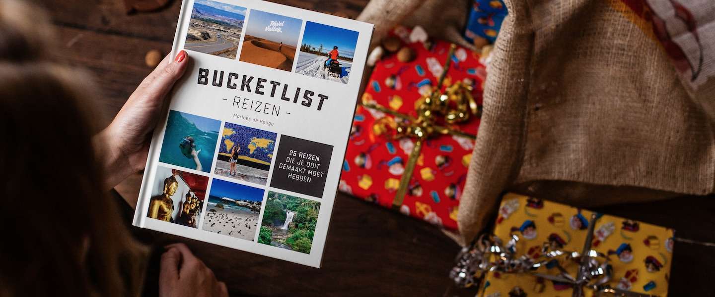Cadeautip voor de Sint: geef reisboek Bucketlist Reizen!