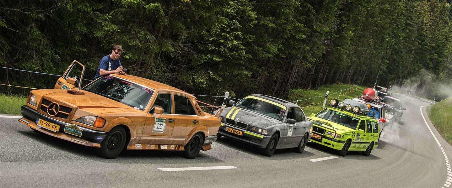 Grootste rally van Europa maandag van start: the Carbage run!