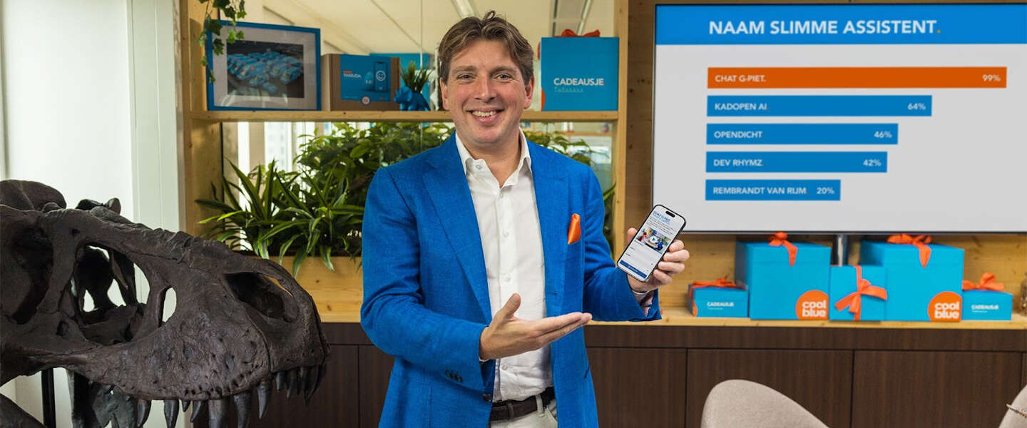 Coolblue integreert AI en komt met Chat G-Piet