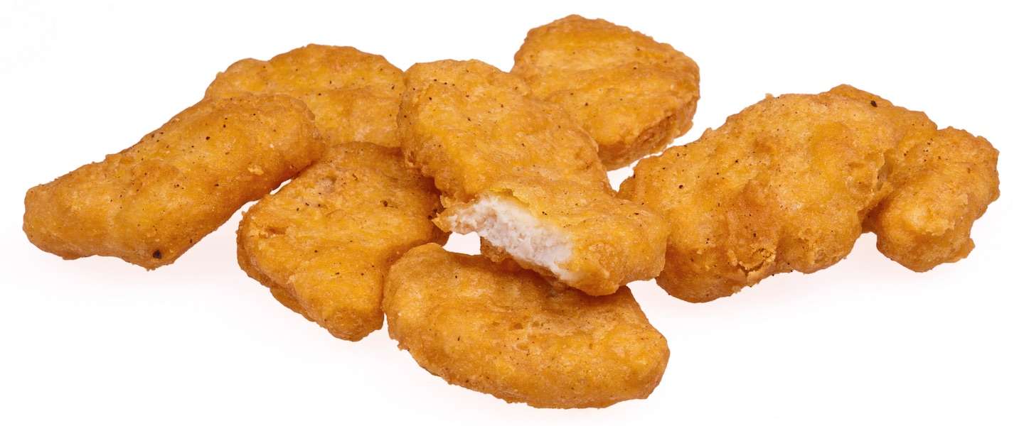 Moet je ooit nog wel McDonalds Chicken McNuggets willen eten?