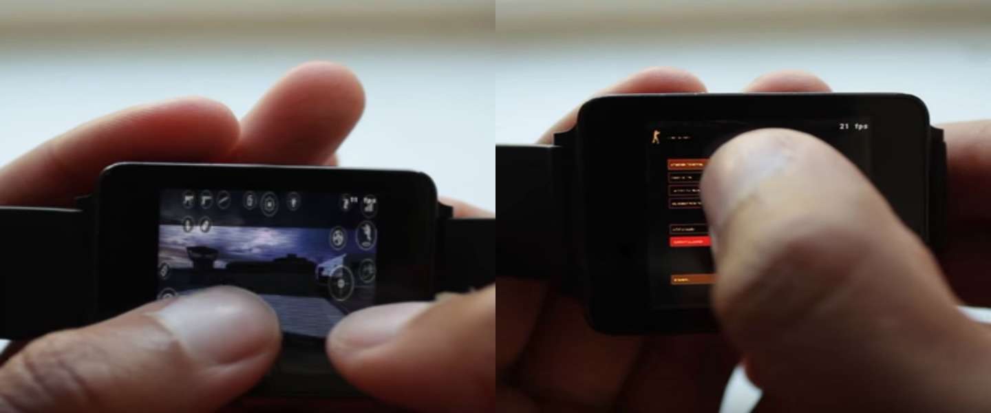 Je kunt nu Counter-Strike spelen op je Android Wear watch