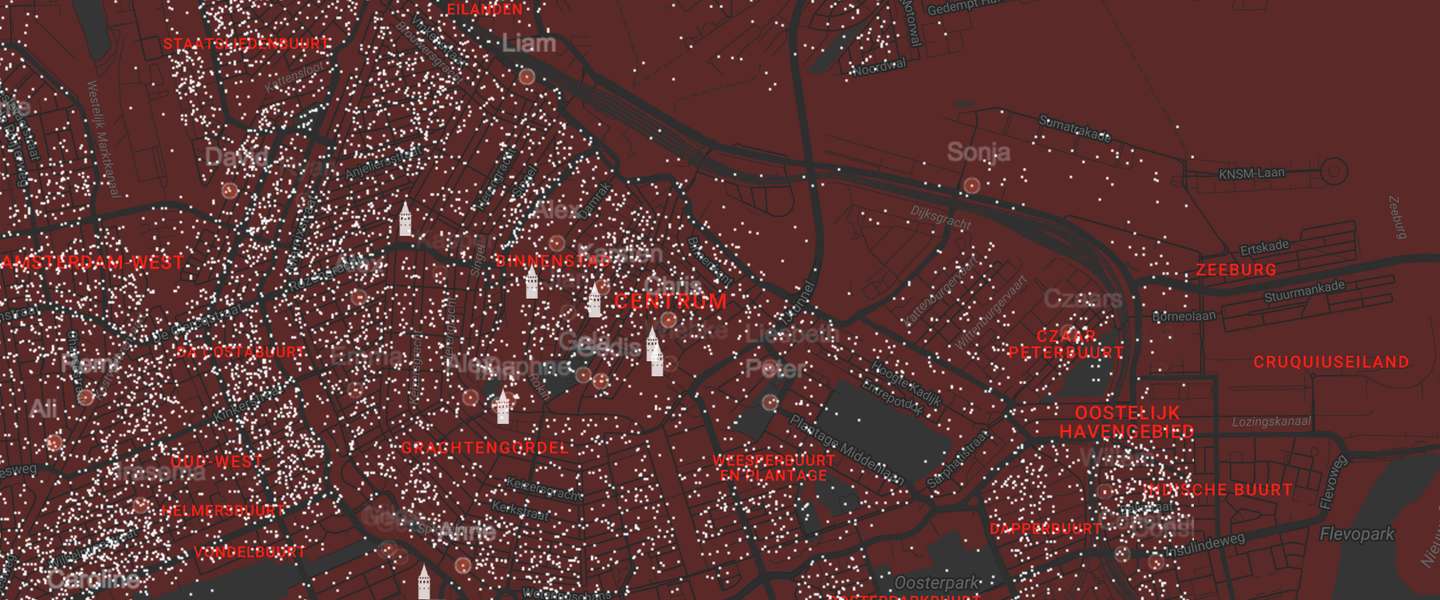 De plaag van Airbnb in Amsterdam fantastisch in beeld gebracht