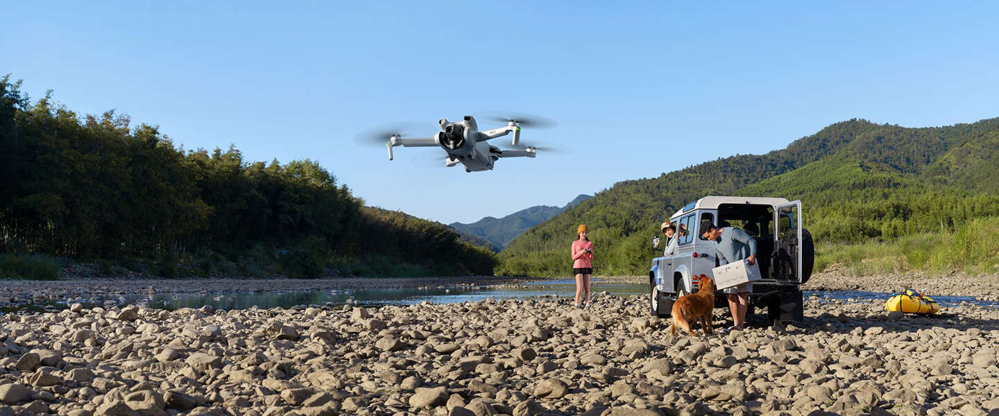 DJI Mini 3 is met zijn 249 gram een drone voor iedereen en overal