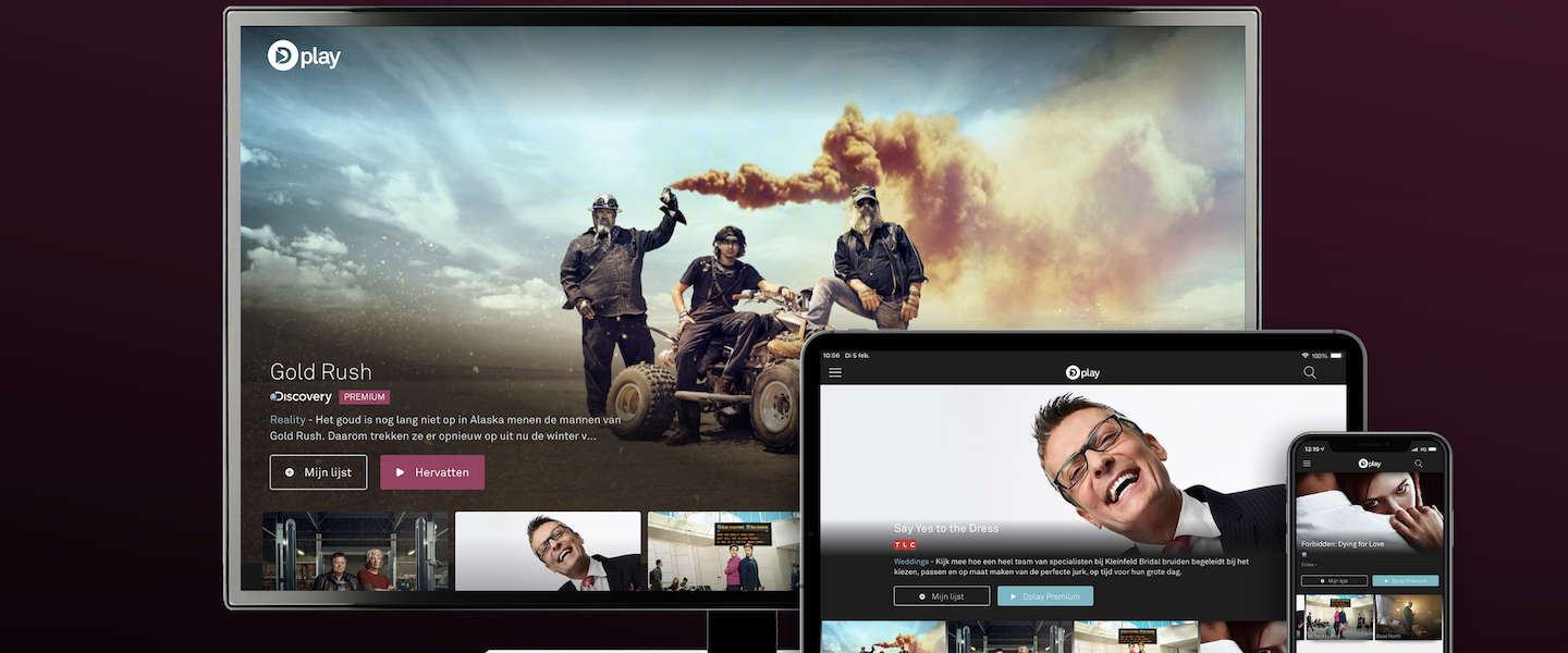 Dplay nieuwe streaming video on demand service van Discovery