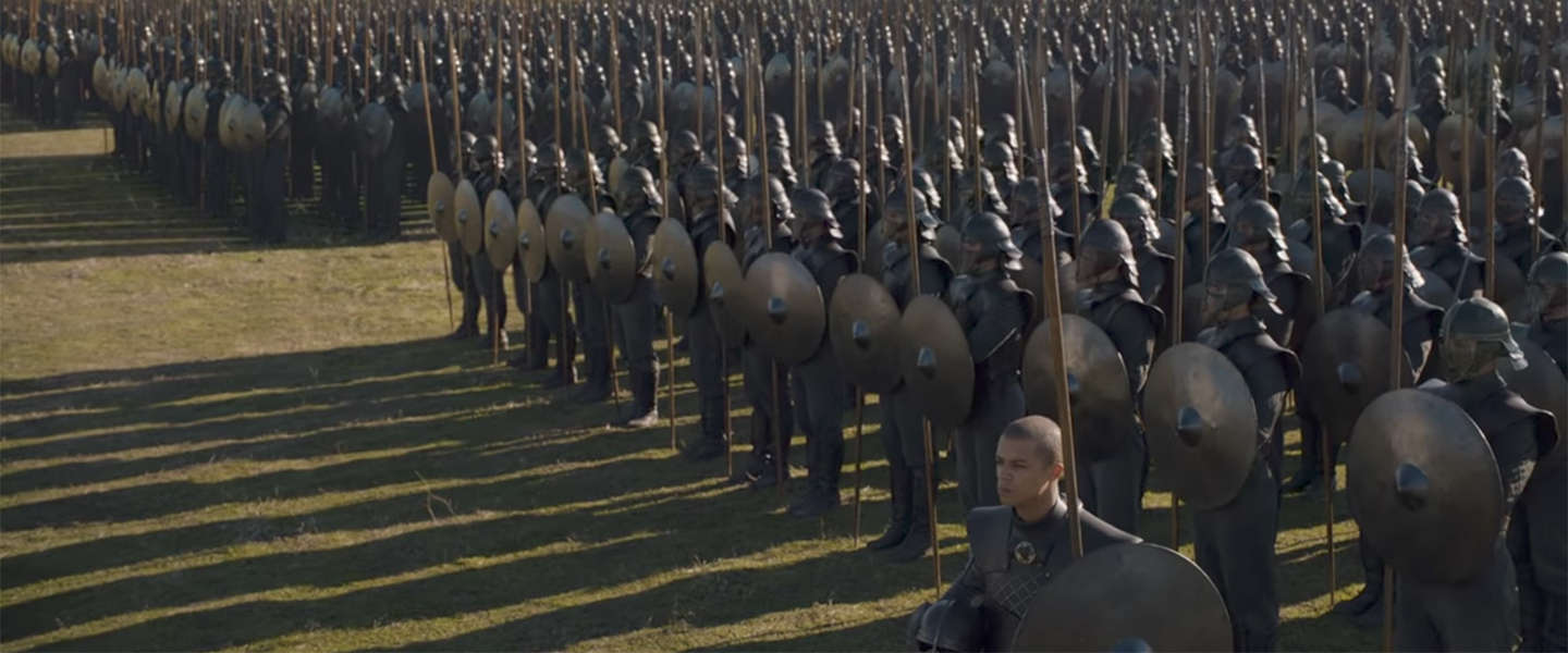 Foto's van The Dragon and The Wolf, seizoensfinale van Game of Thrones