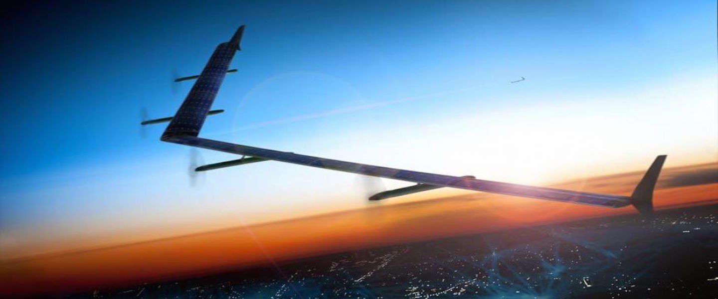 Facebook gaat drone op zonne-energie testen