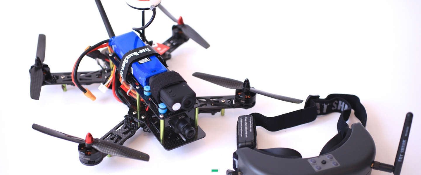 In 2017 wordt het eerste NK drone racen outdoor gehouden