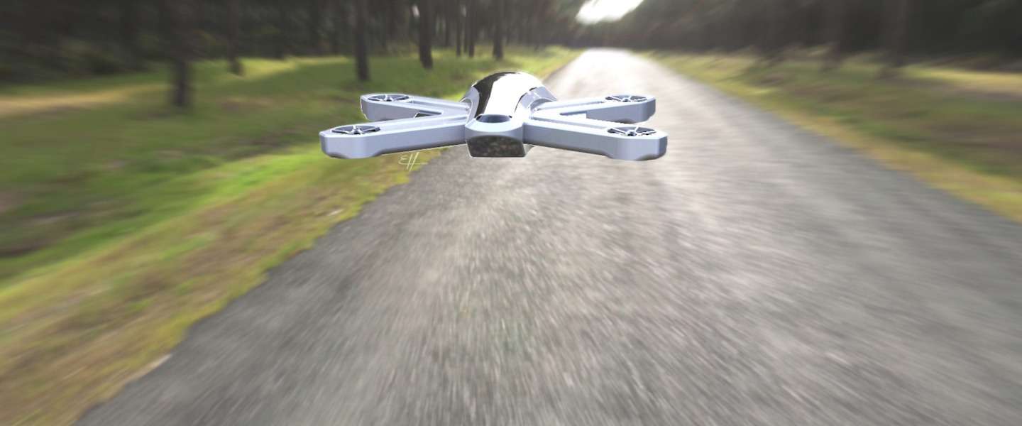 Cool, deze drone zonder propellers!