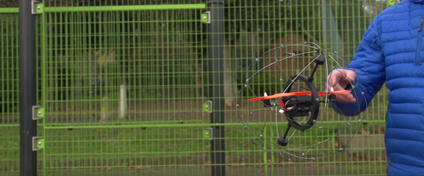 Droneball Go: de drone die je niet stuk kunt vliegen