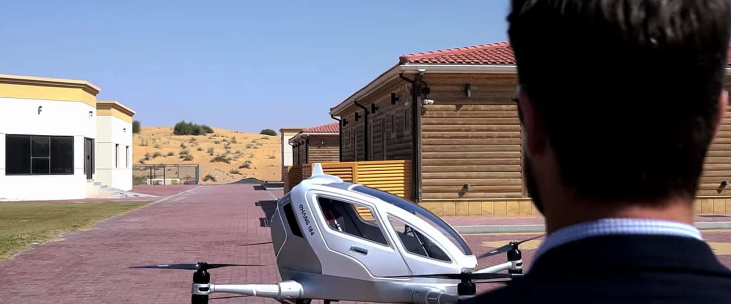 Je kunt deze zomer nog een drone-taxi nemen in Dubai