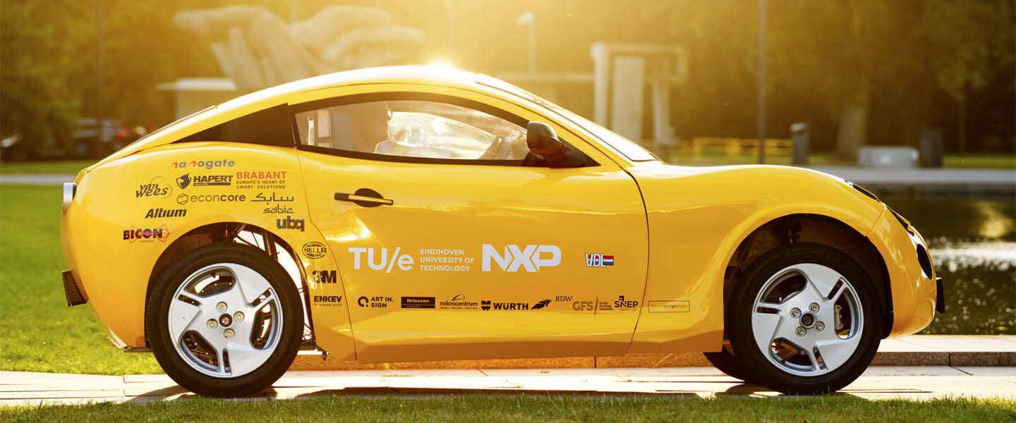 Deze ‘afvalauto’ van TU/e-studenten heet Luca