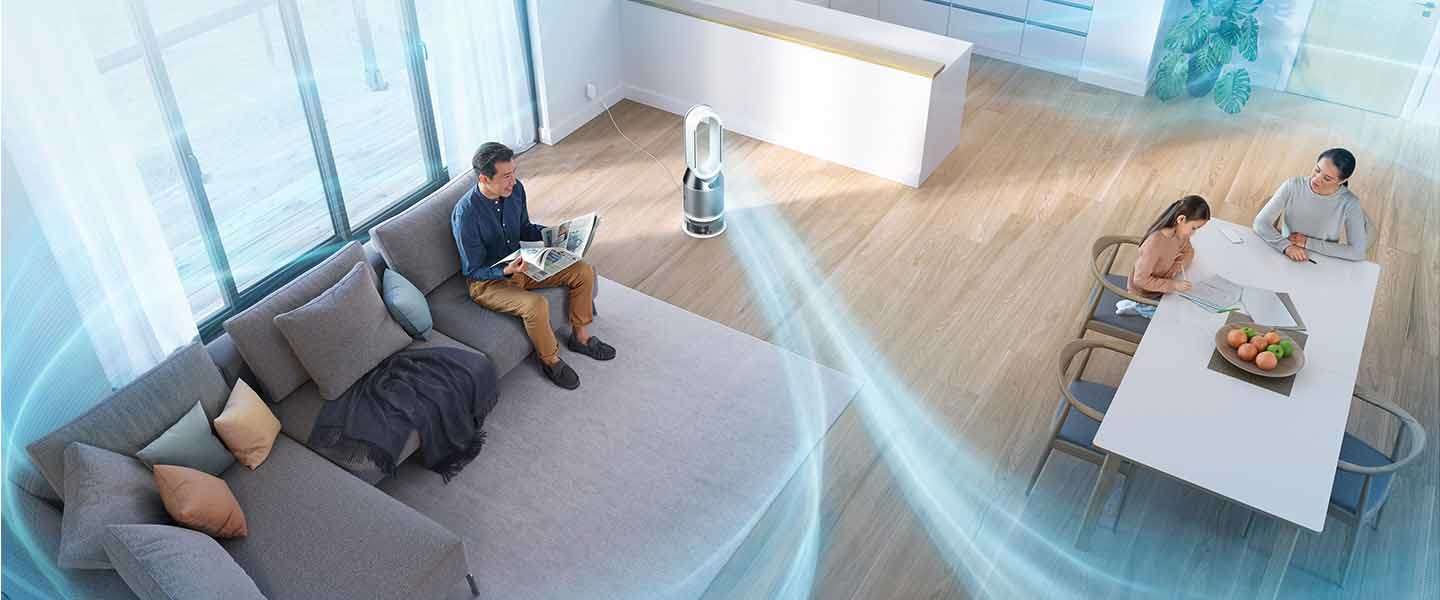 Dyson lanceert eerste luchtreiniger, luchtbevochtiger en ventilator in één