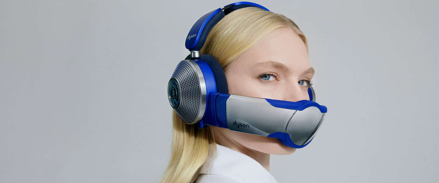 Dyson headset with 'face mask' now also in the Netherlands