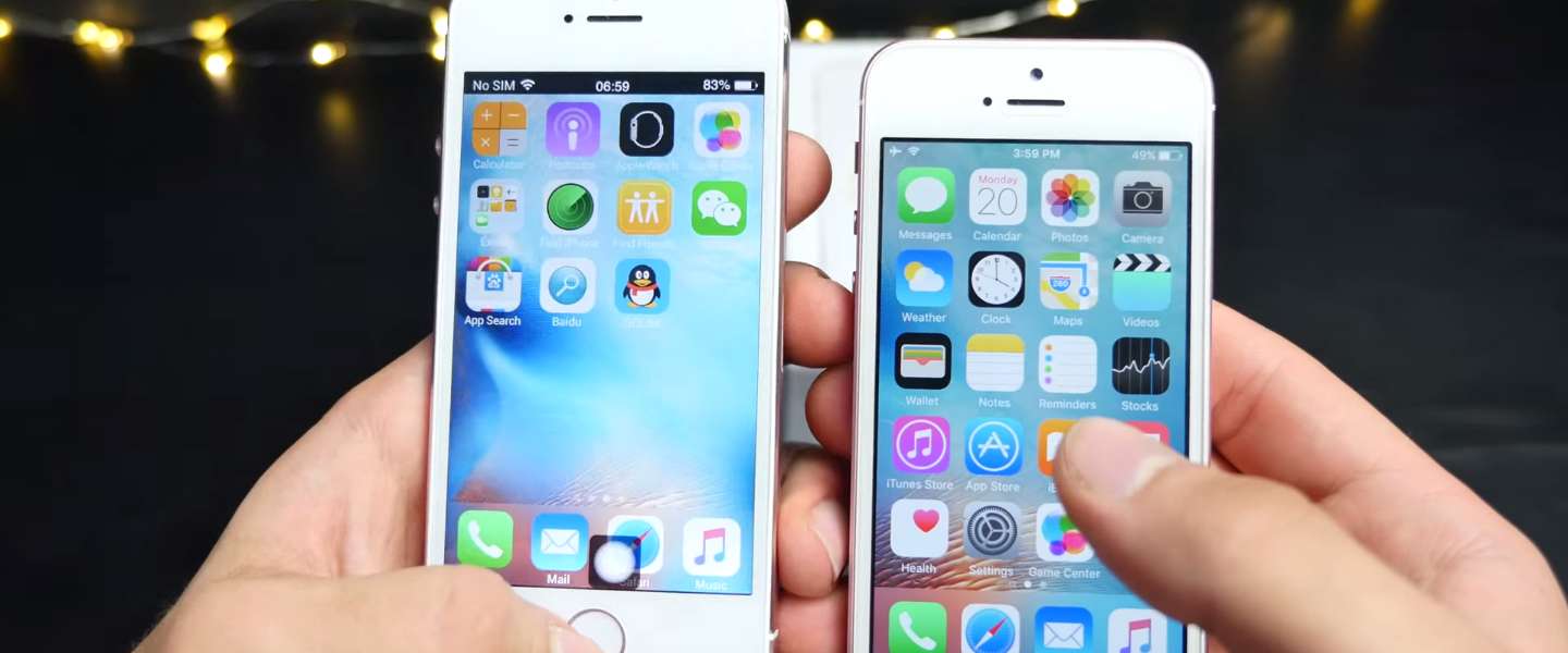 Het verschil tussen een echte en een neppe iPhone SE