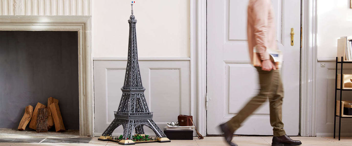 De nieuwe LEGO Eiffeltoren is hoogste LEGO-set ooit: 1,5 meter