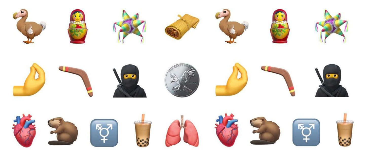 ​IJsberen, ninja’s en knuffelende mensen: dit zijn de nieuwe emoji