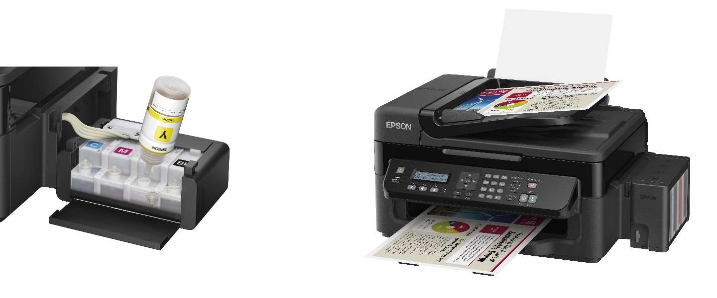 De Epson Ecotank L555 laat je twee jaar printen