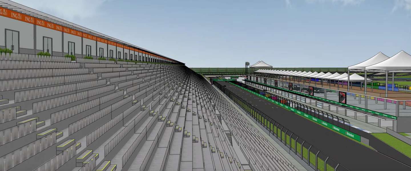 Almere wil het Formule 1 circus naar Nederland halen